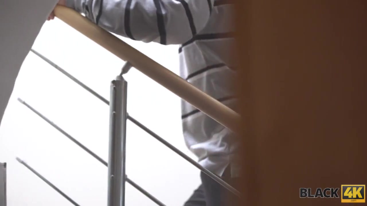 BLACK4K. Blonde wife has spontaneous sex with handsome black man