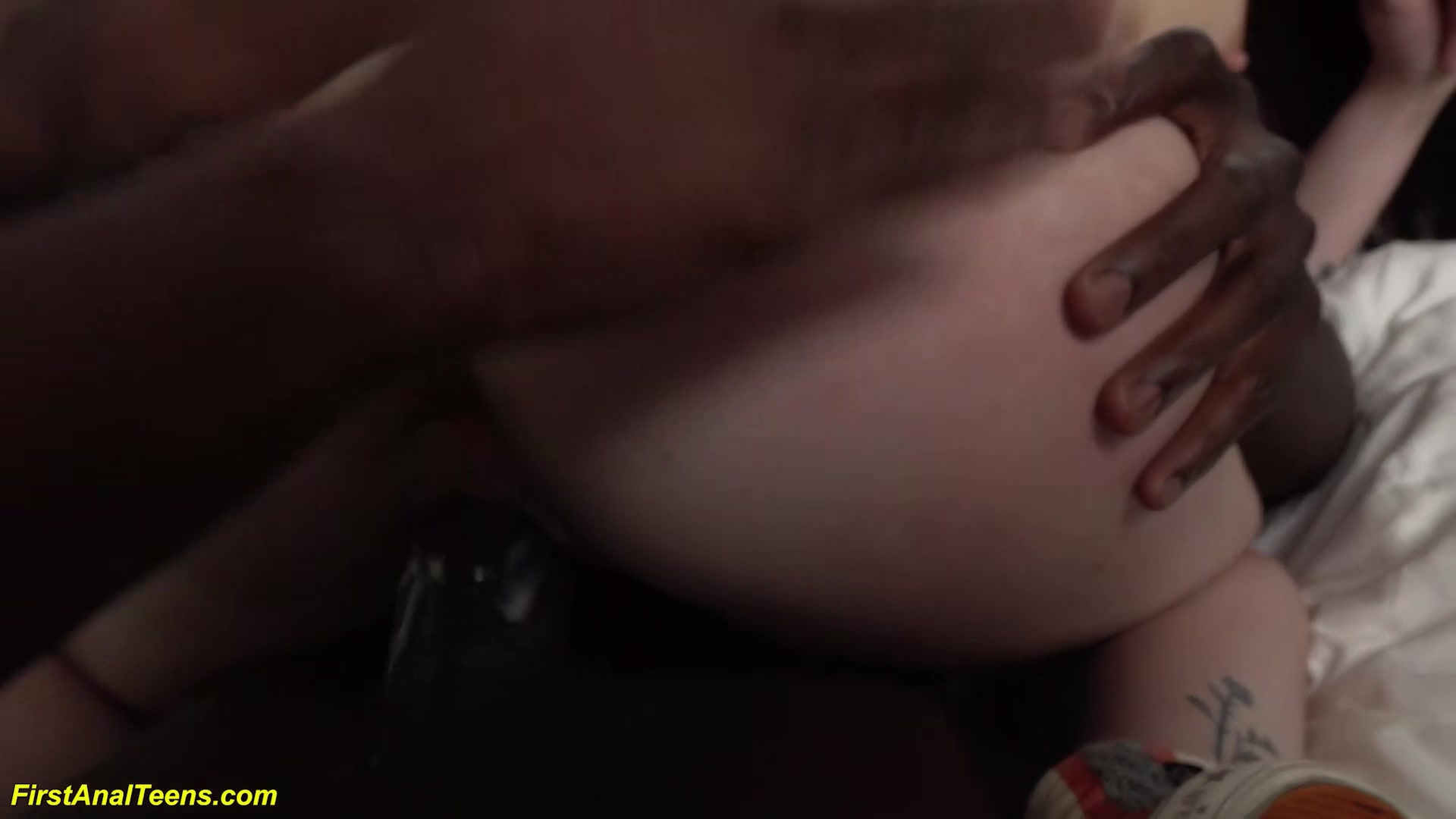 skinny teen 18+ destroyed by black dicks