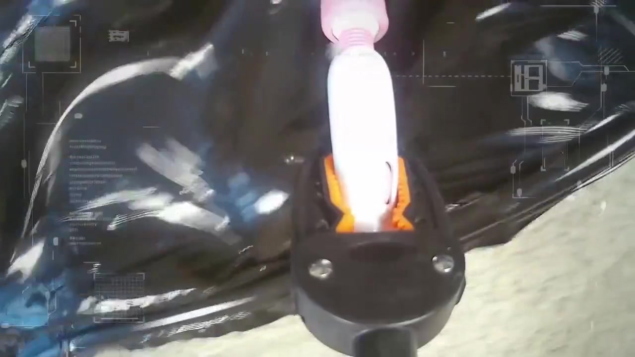 Fun In A Vacuum Bed With A Pear Gag, Vibrators