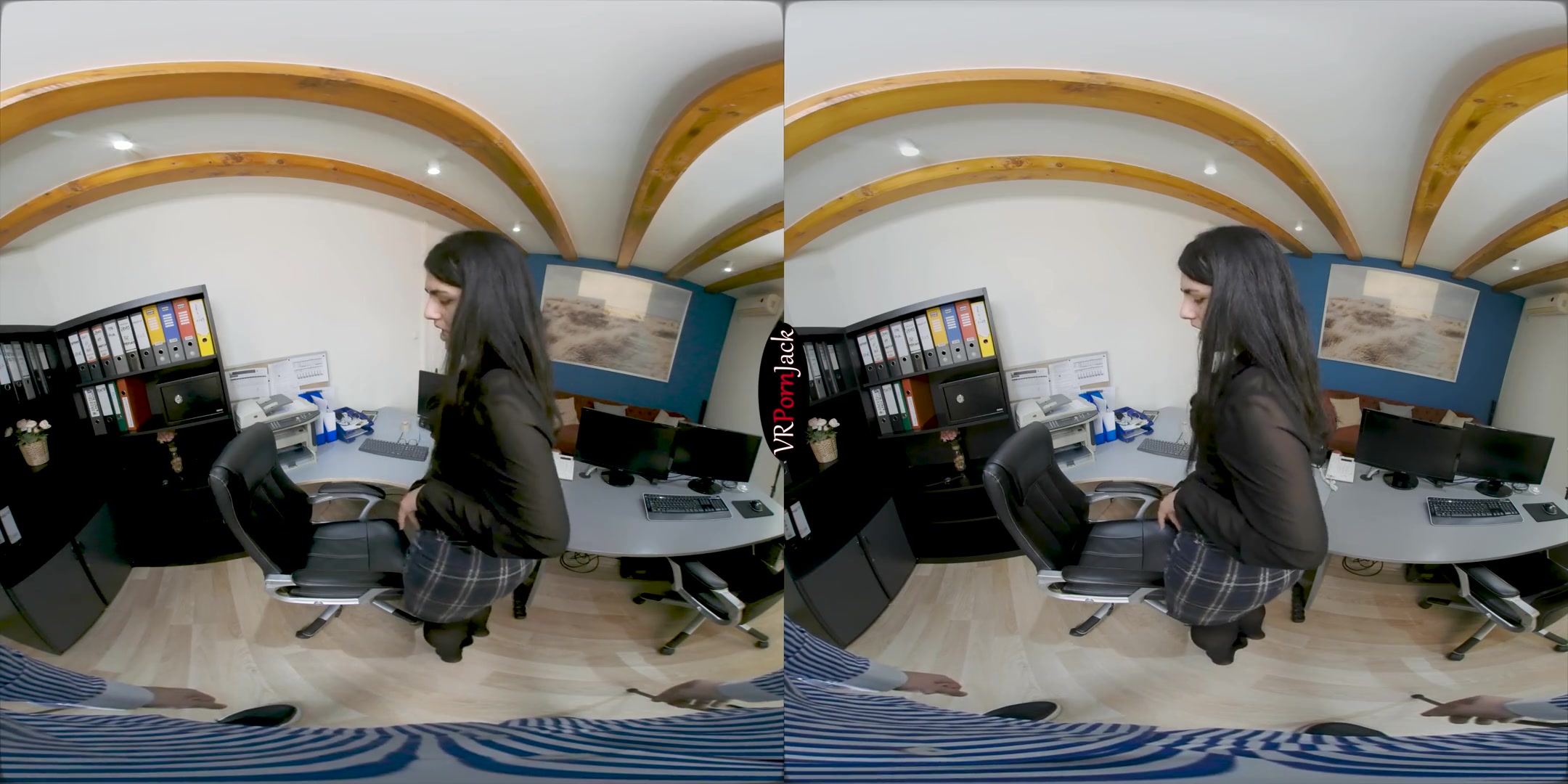 Sandra Star - At the Office - Girfriend gets a Break