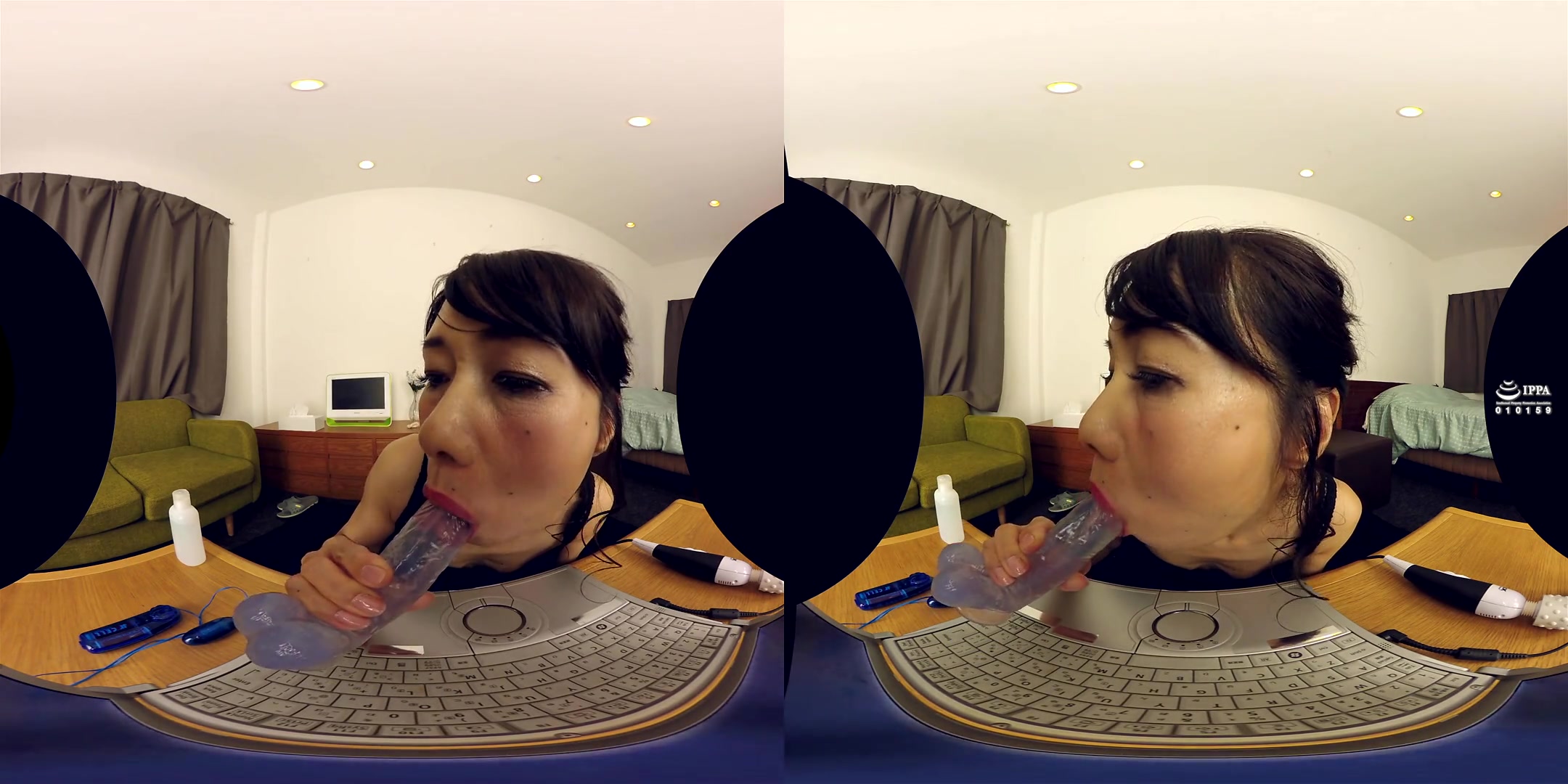 Mari Aso in Mari Asou Mari-san Logs Into Your Private VR Chat 1 - CasanovA