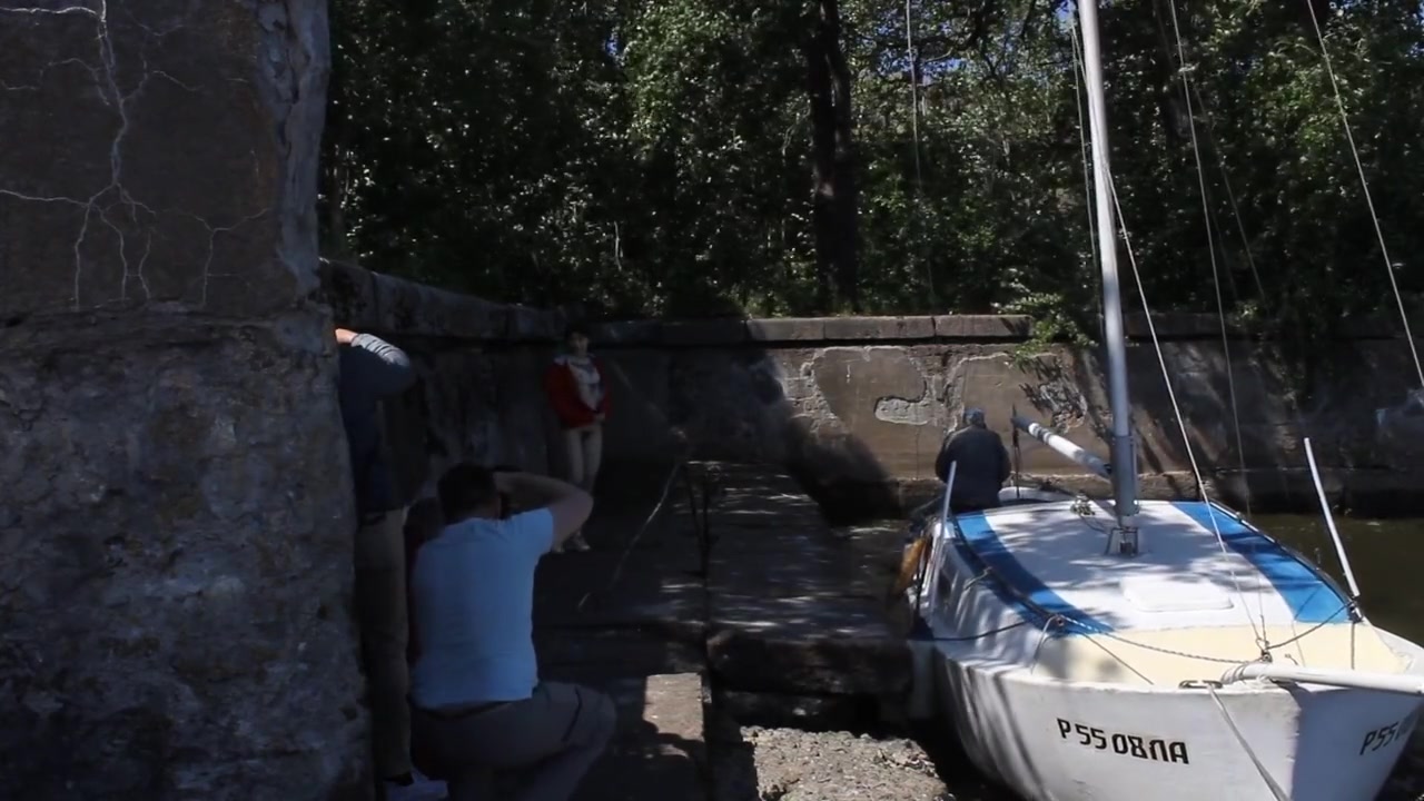 Nude Shooting On A Boat. Live Video