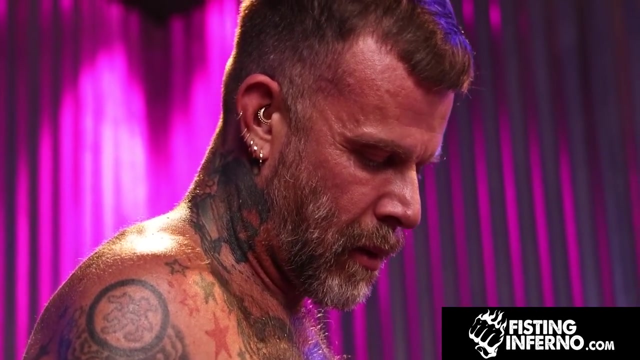 Kyle Michaels - Hairy Hunk Greg Shoves Robot Plug Up Kyle Then Bareback Fucks Him