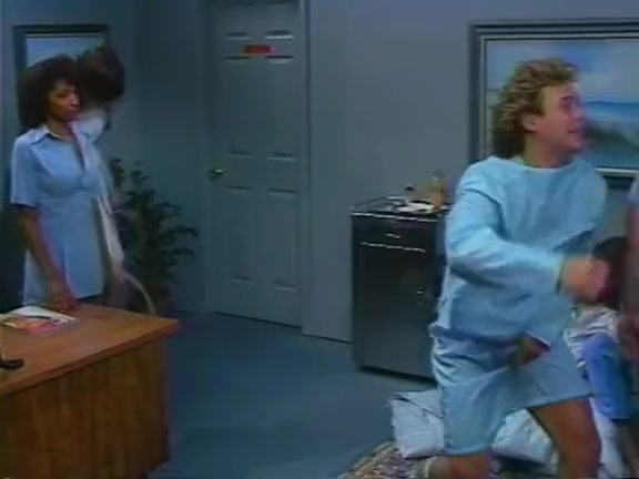Alex Storm, Chessie Moore, Racquel Darrian in classic sex scene