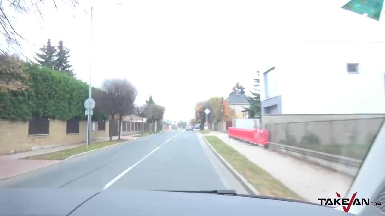 Horny Blonde Bitch Fucking In The Car
