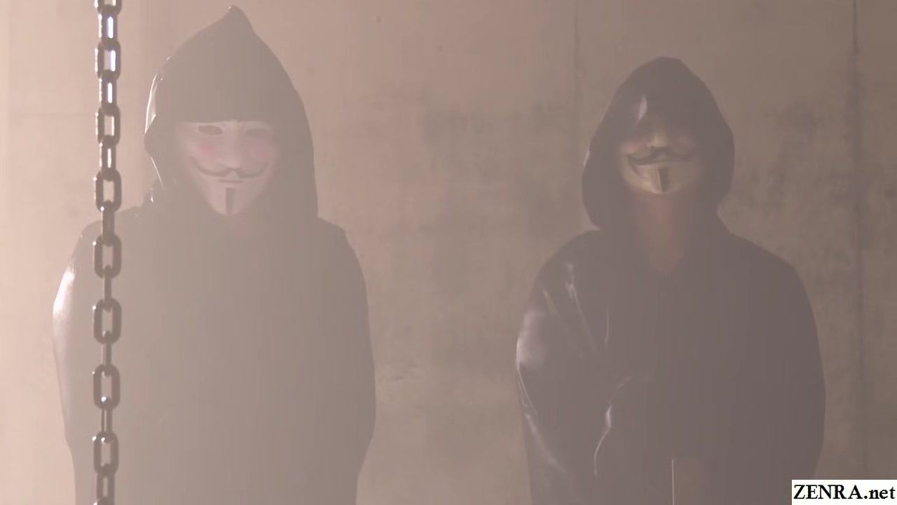 JAV CMNF Yui Hatano vs the Guy Fawkes crew Subtitles