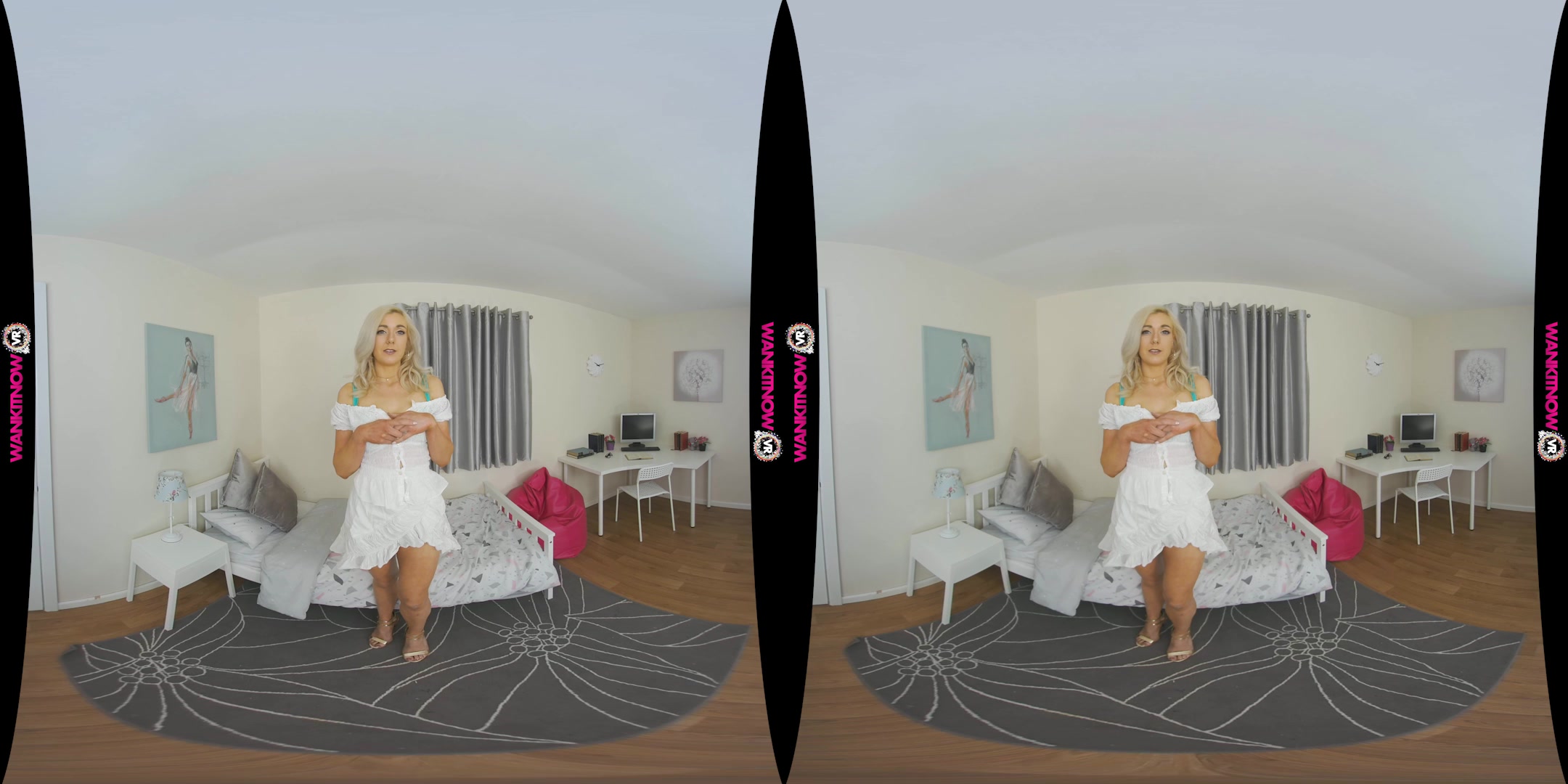 Happy Wanker featuring Sapphire - WankitNowVR