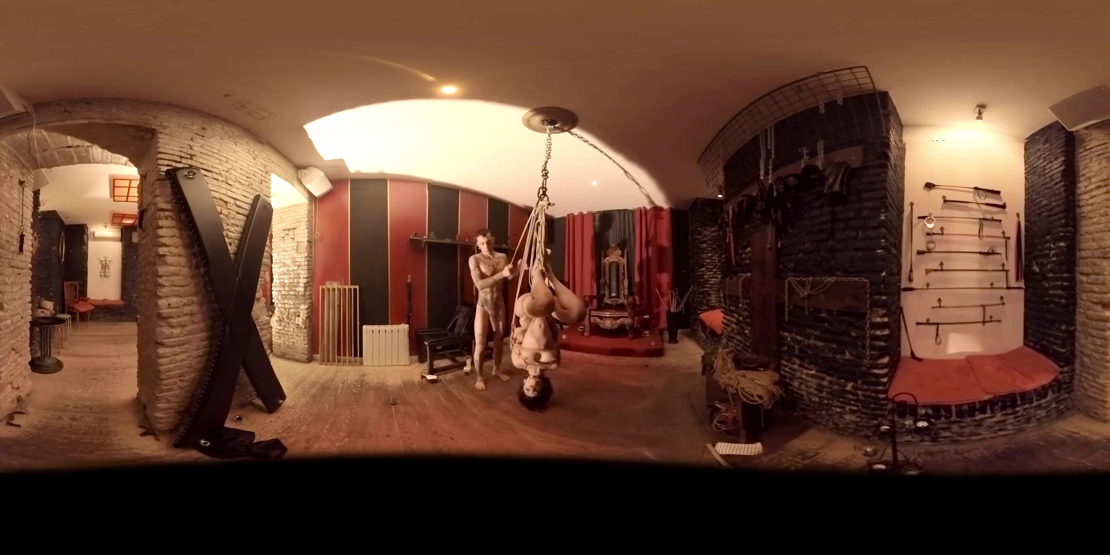 Alexa Nasha in The Dungeon: BDSM Blowjob - VirtualPorn360