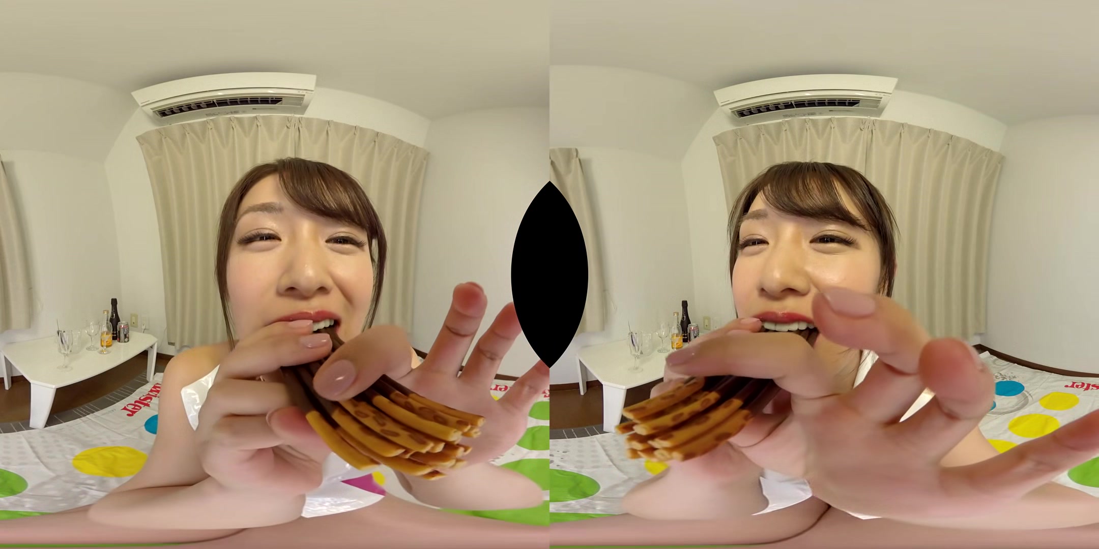 Playing Extra Sexy Twister; Beautiful Japanese Idol Softcore Virtual Girlfriend Experience