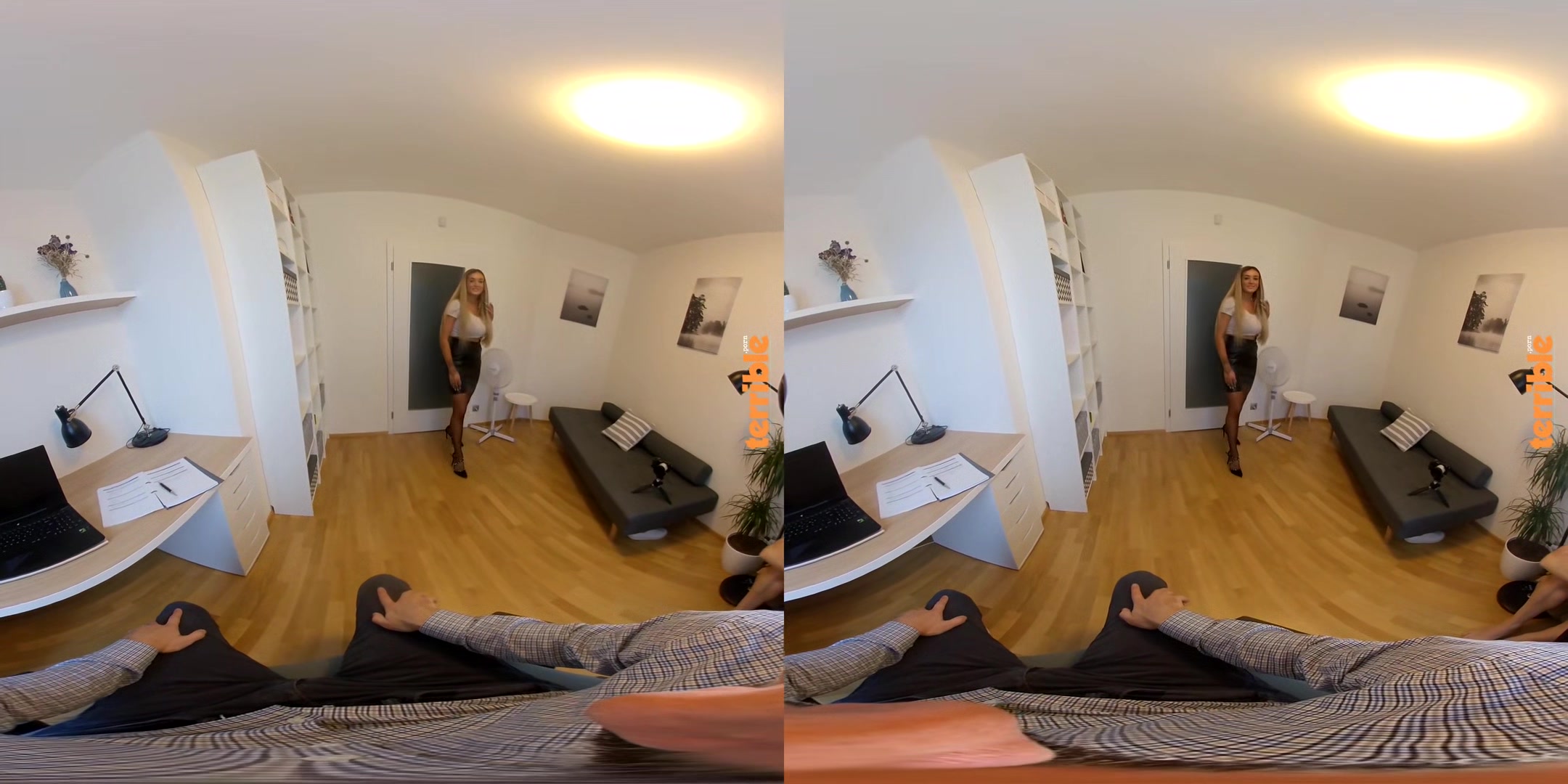 Dresscode Issues - Prologue; Big Tits Blonde Secretary
