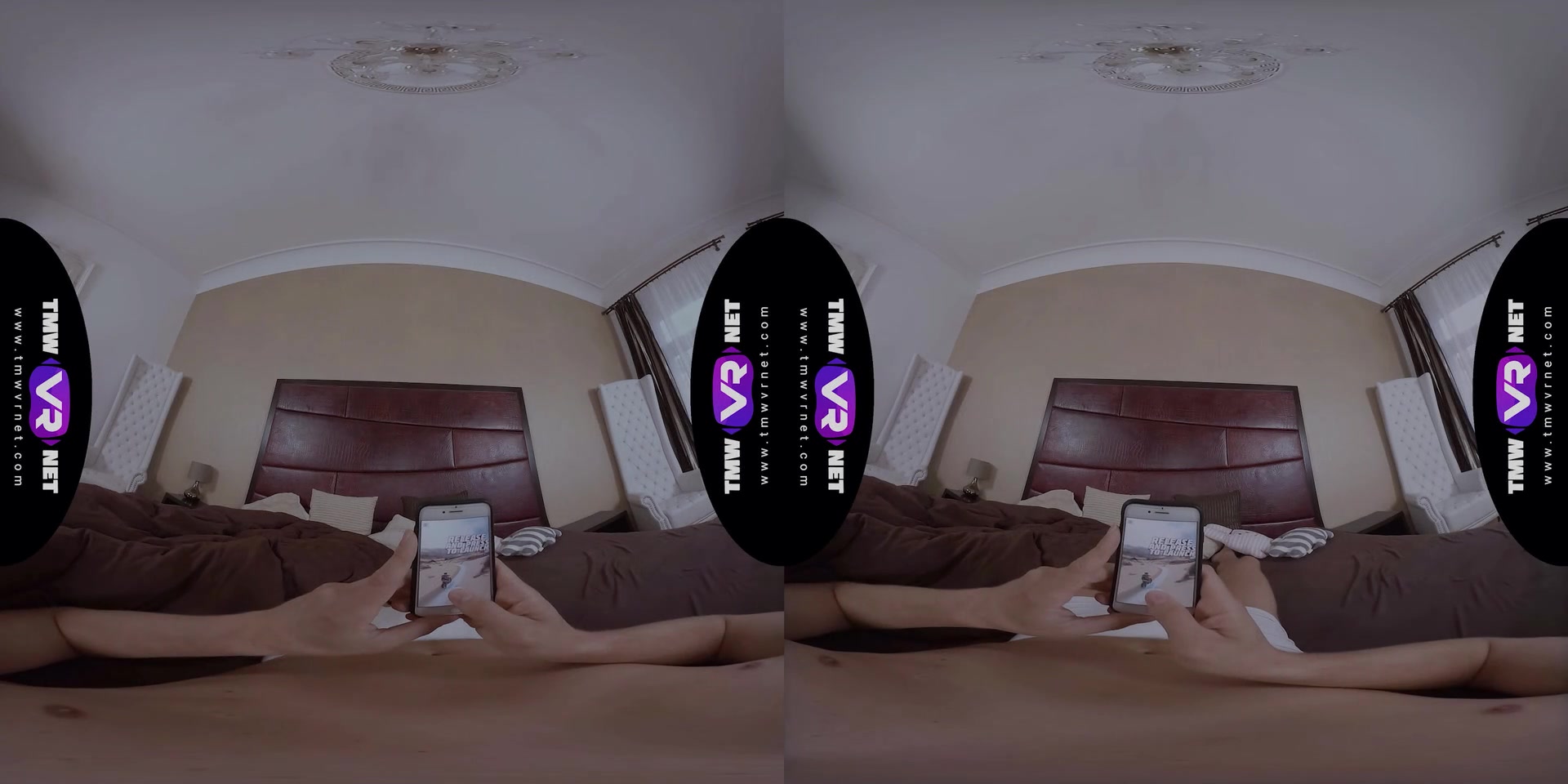 Dude hugs round ass as foreplay - TmwVRnet
