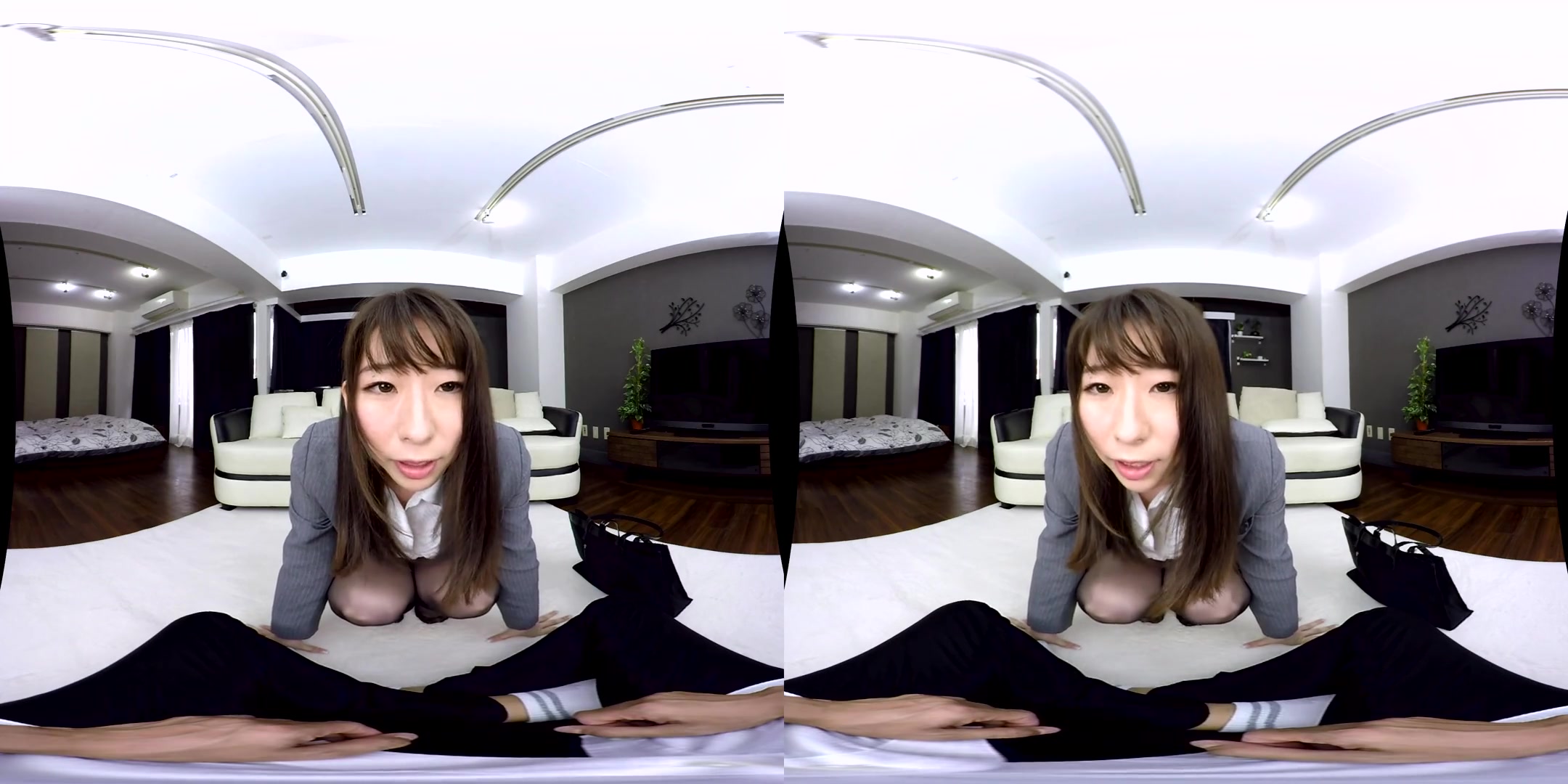 Secret Masturbation Practice with a Gentle Teacher in Black Pantyhose 1 - Asian Nylon Hardcore