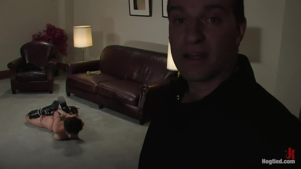 Casting Couch 7: 19 year old Sarah tied & made to come with a vibrator for the first time!