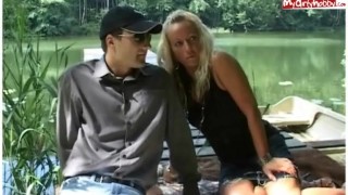Outdoor mit User am See