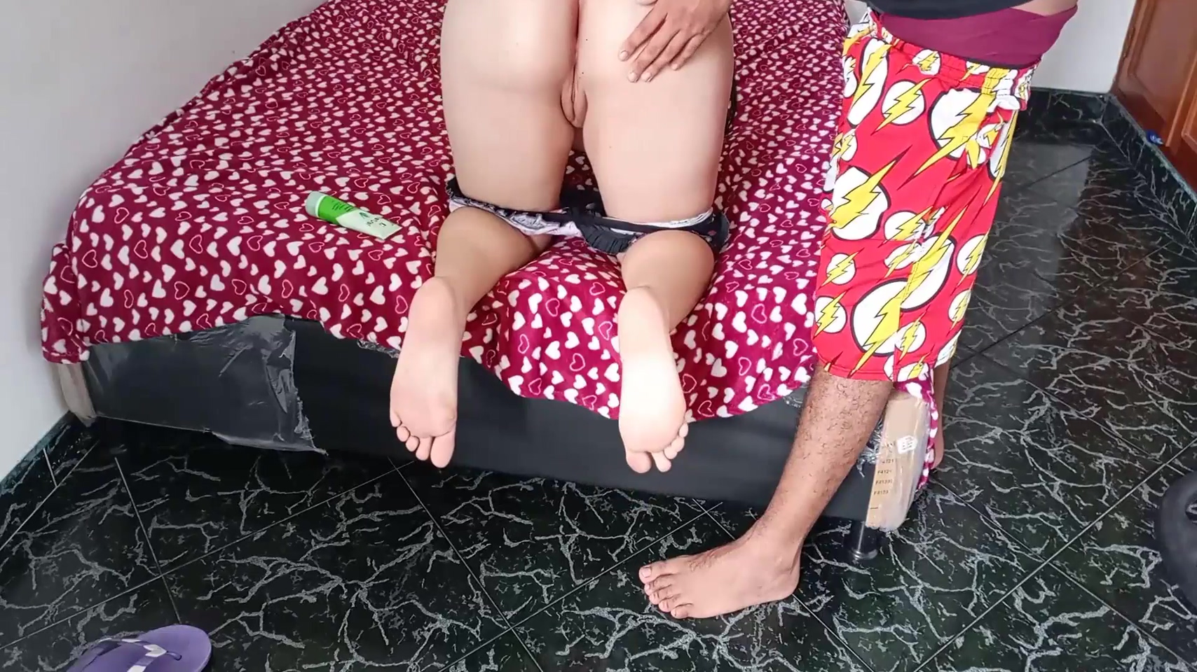 Step Mom And Step son In Increible Madrastra Me Cumple El Sueno De Follarla Cuando Mi Padrastro Sale Para El Trabajo: Despues De Ponerle Un Poco De Crema En Su Culo No Aguanto Y Queria Mi Polla 14 Min