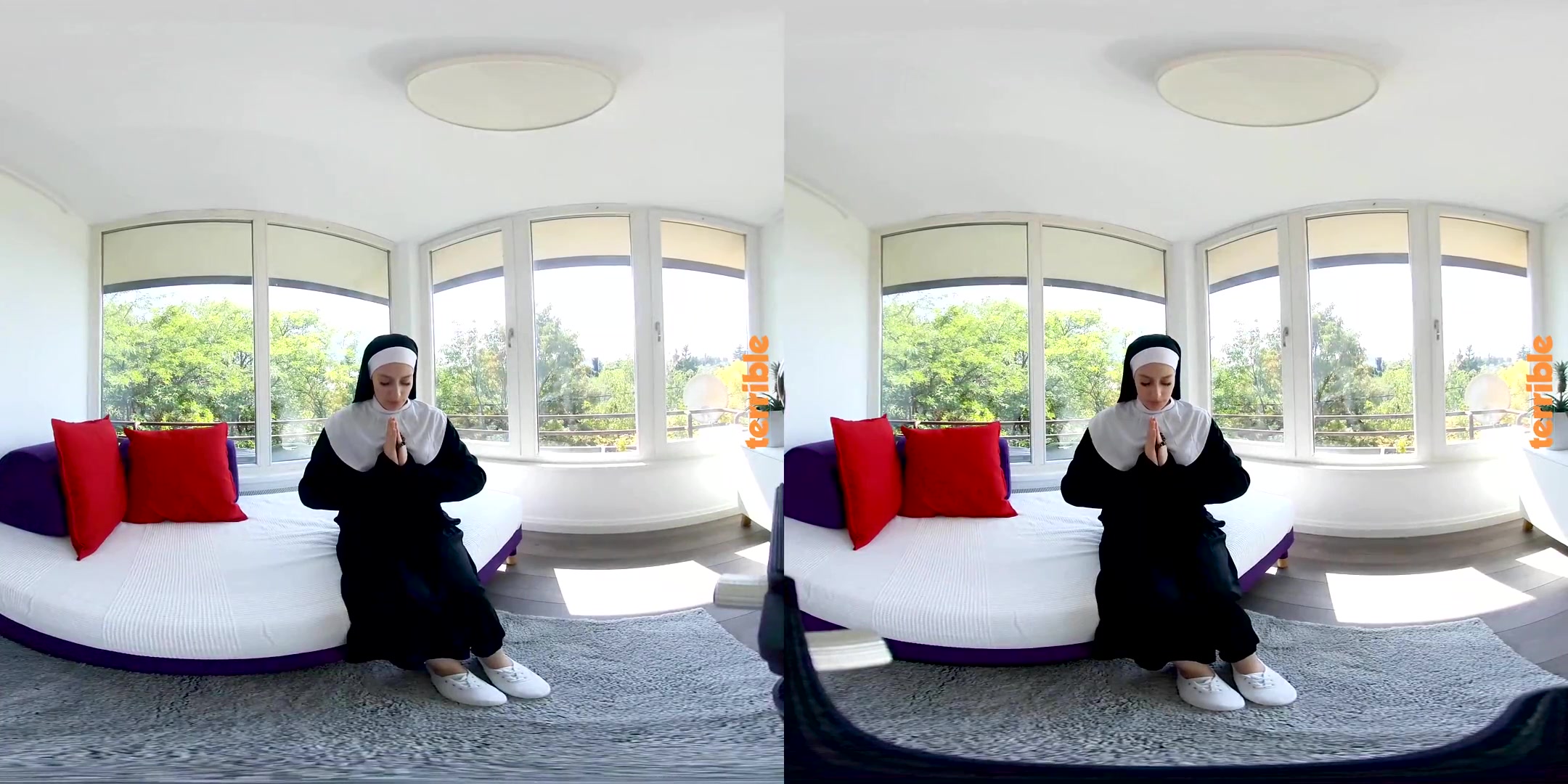Nun Acts Like a Slut