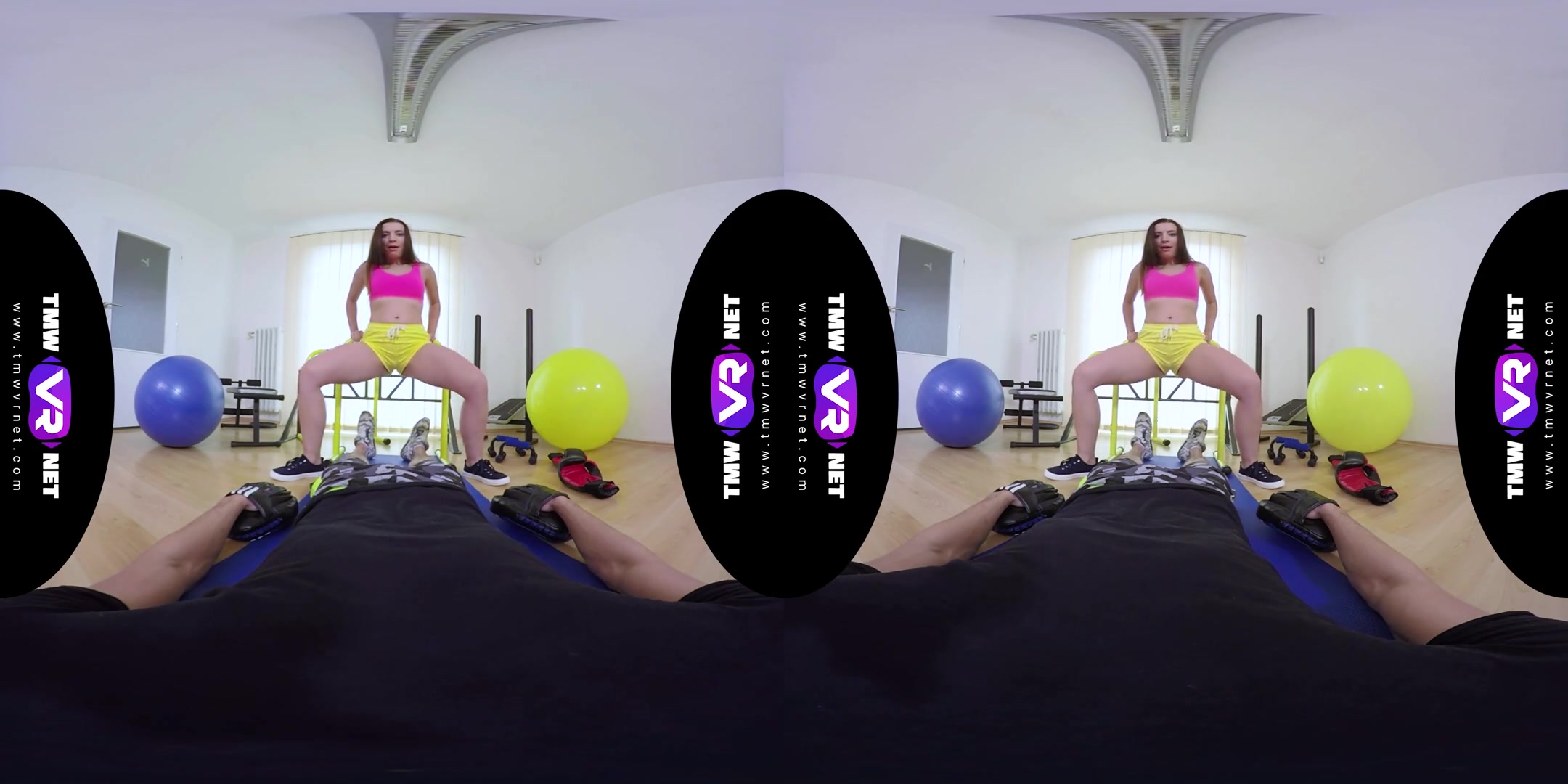 Therese Bizarre in Deep-Throat Blowjob And Fuck From A Hot Fitness - TmwVRNet