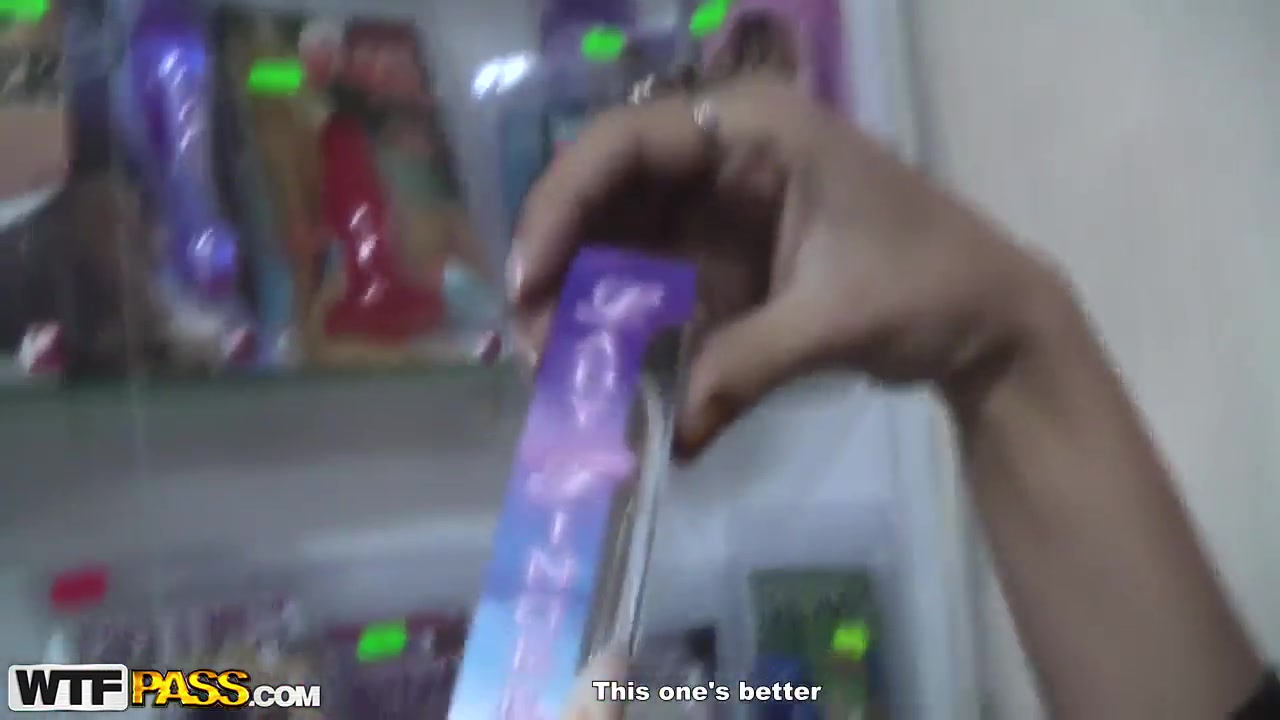 Hot brunette Aurita shows her amazing sex toys
