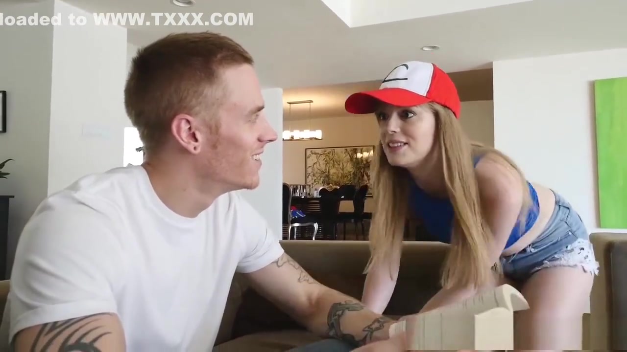 teen 18+ stepsister catching a rare Pokemon