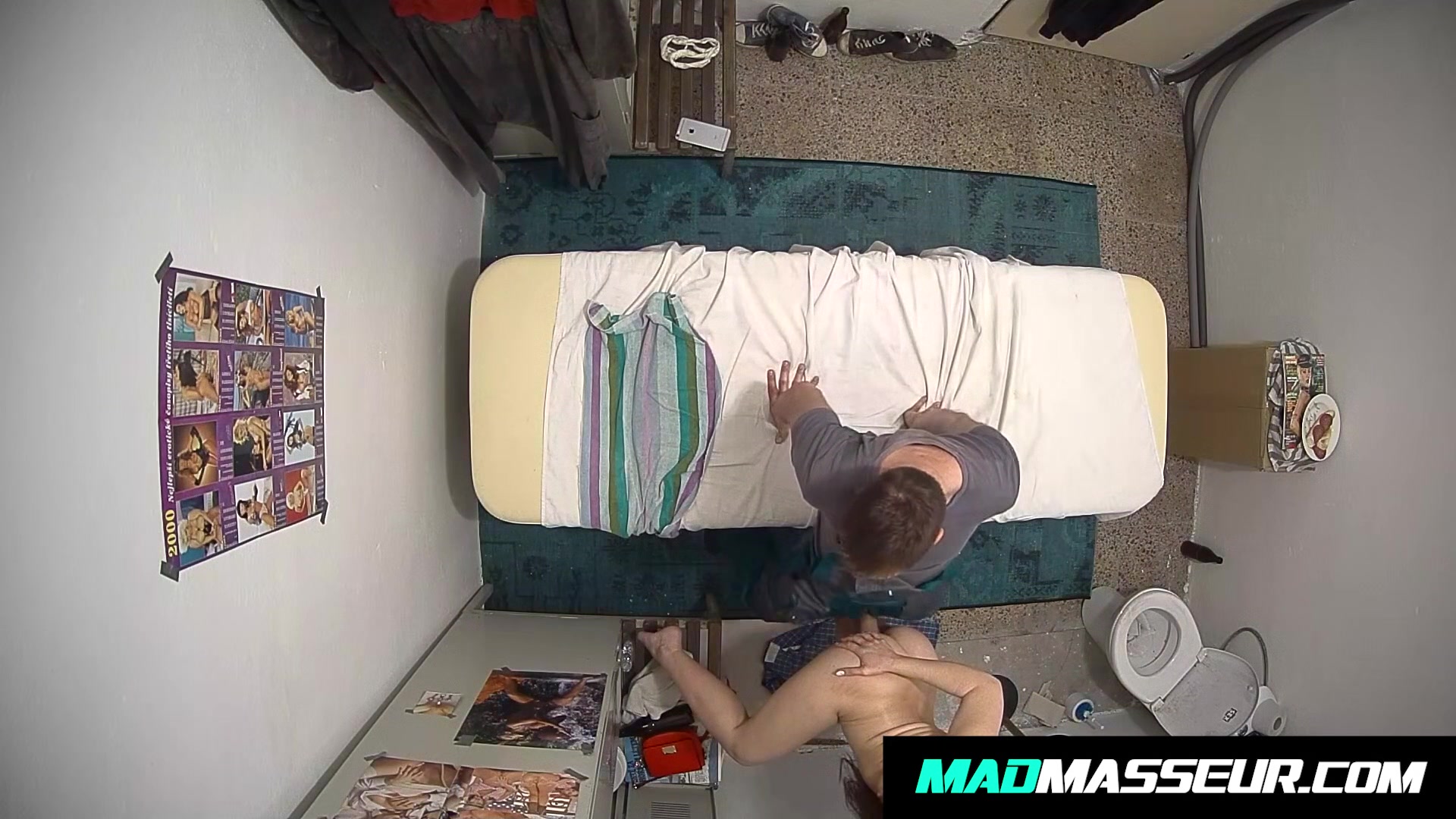 Huge Explosive Cumshot after Massage