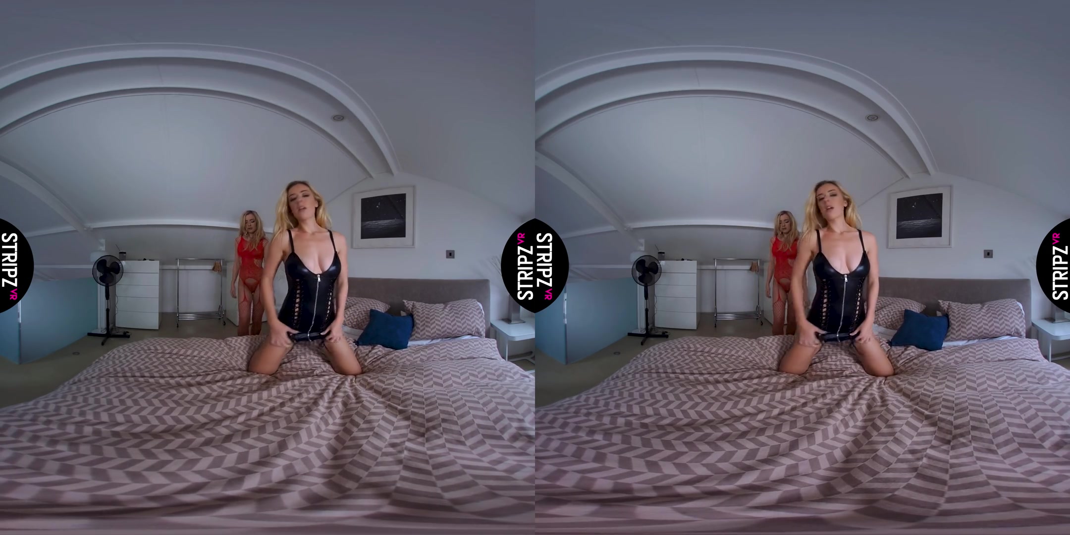 Rosa Brighid & Grace Faerie in Rosa And Grace Twinning - StripzVR