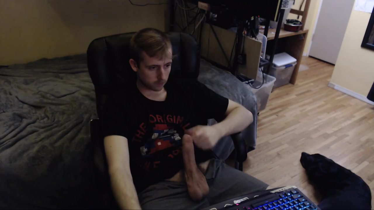 Edging My Dick And Rubbing Frenulum Area On Big Hard Uncut Cock Sexy Dude