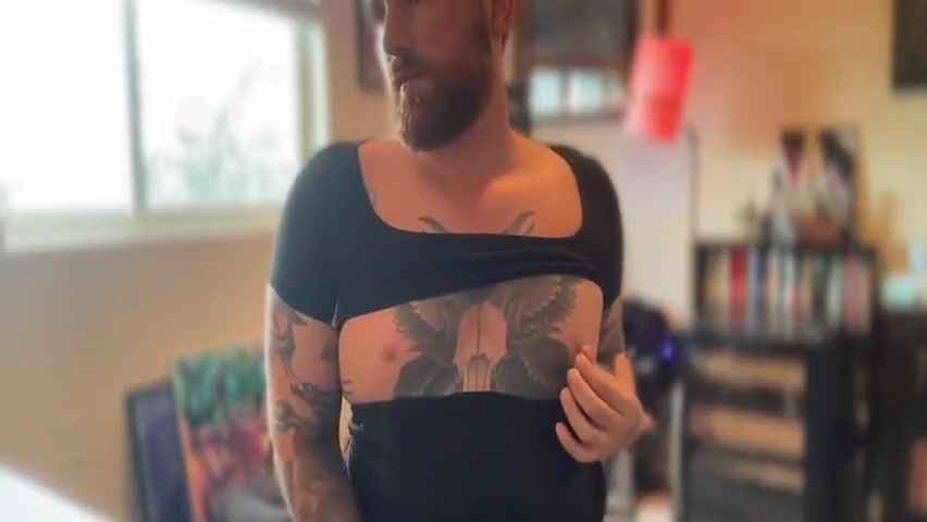 Teasing My Tits And Ass In My Skirt