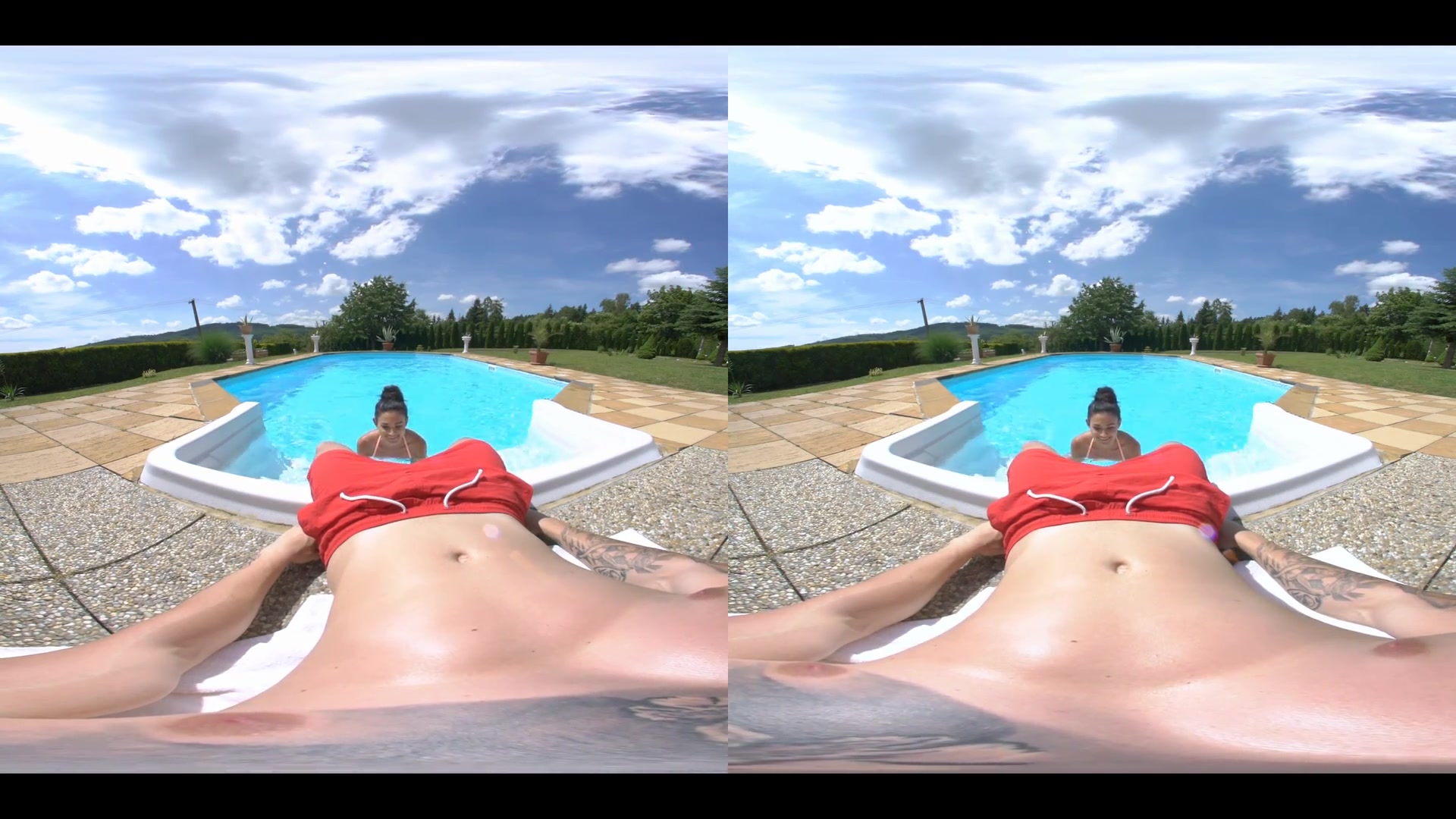 Sex By The Pool