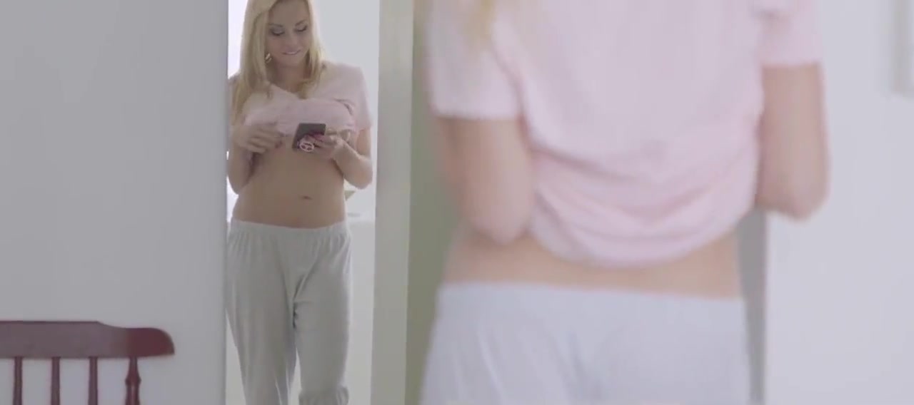 Slim Blonde teen 18+ Loves Big Dick And Creampie 12 Min