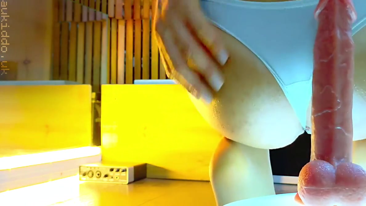 Bending Over And Licking