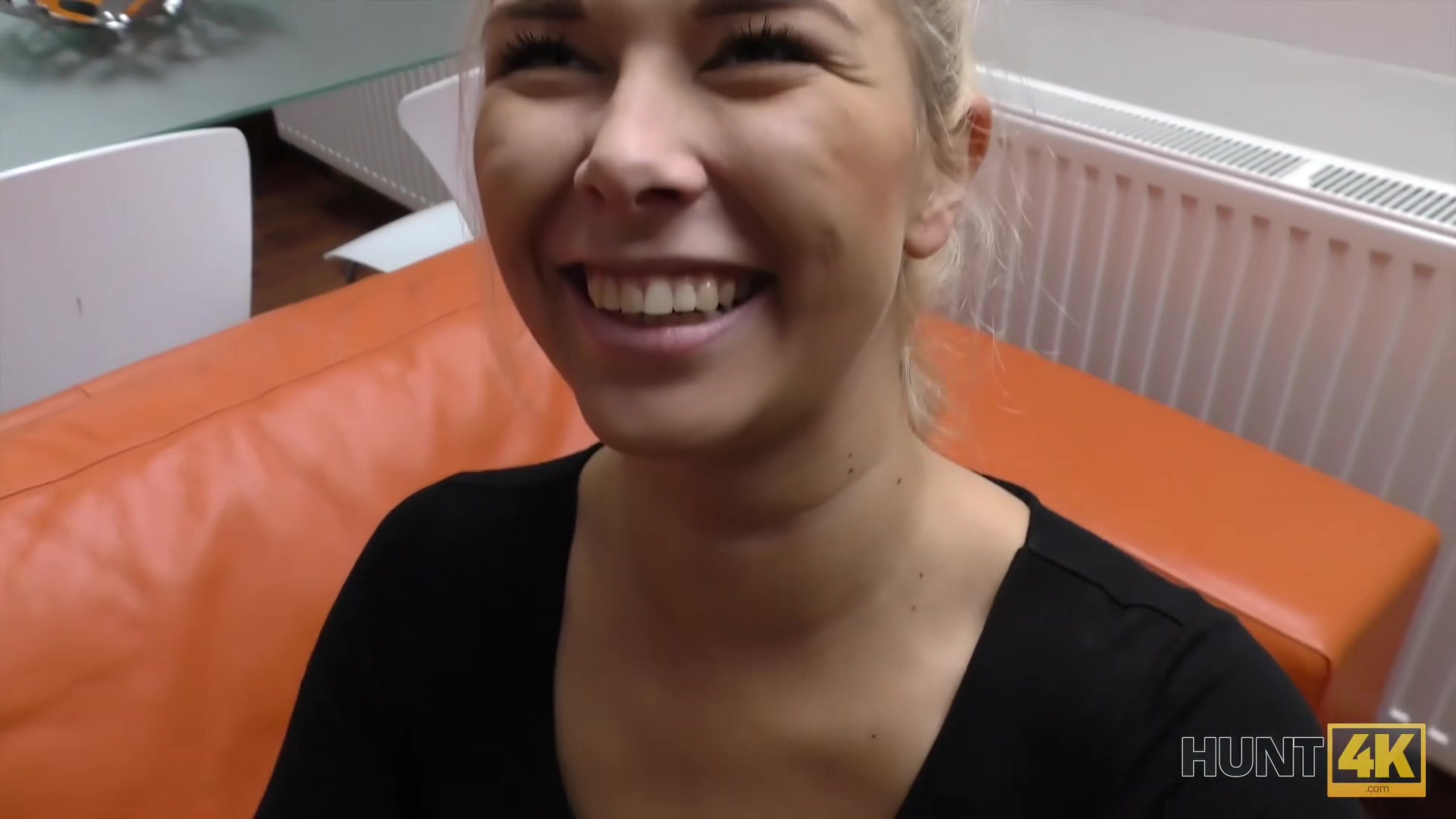 HUNT4K. Babe is sick of lover and decides to have sex with stranger