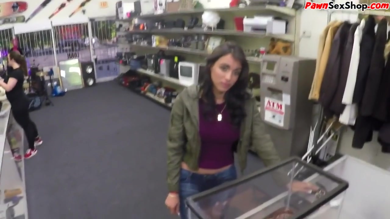 Tattooed Bae Customer Doggy Styled In Pov In Pawnshop Office