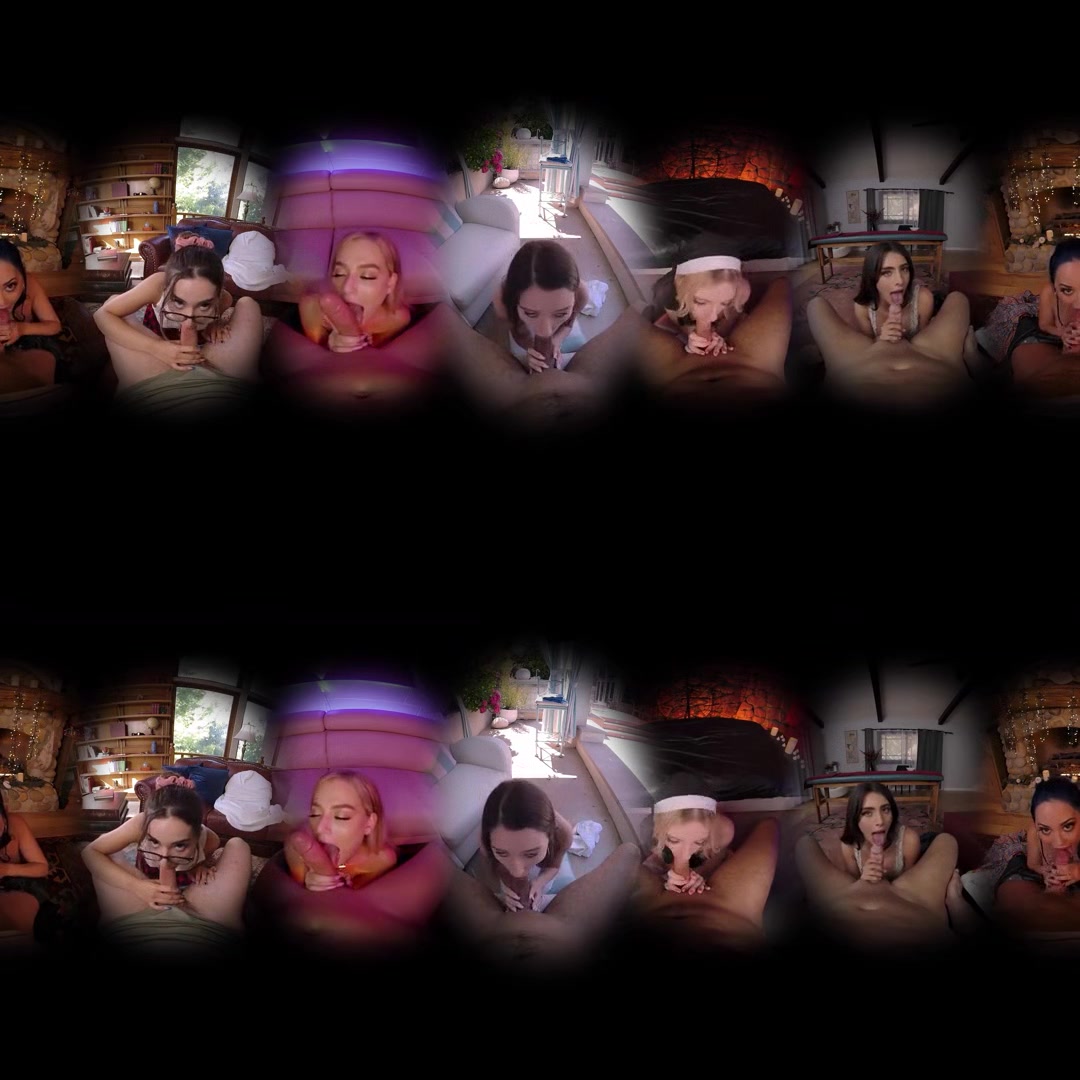 SLR Labs: 360Вє Blowjob Compilation; Ultra HD 360 VR Video