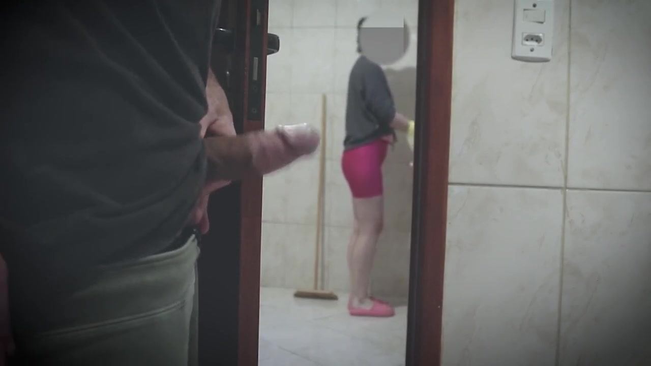 Married Cleaning Woman Sucking Her Bosss Step sons Dick