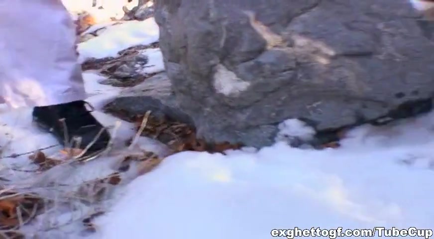 Two huge hood girls in a threesome