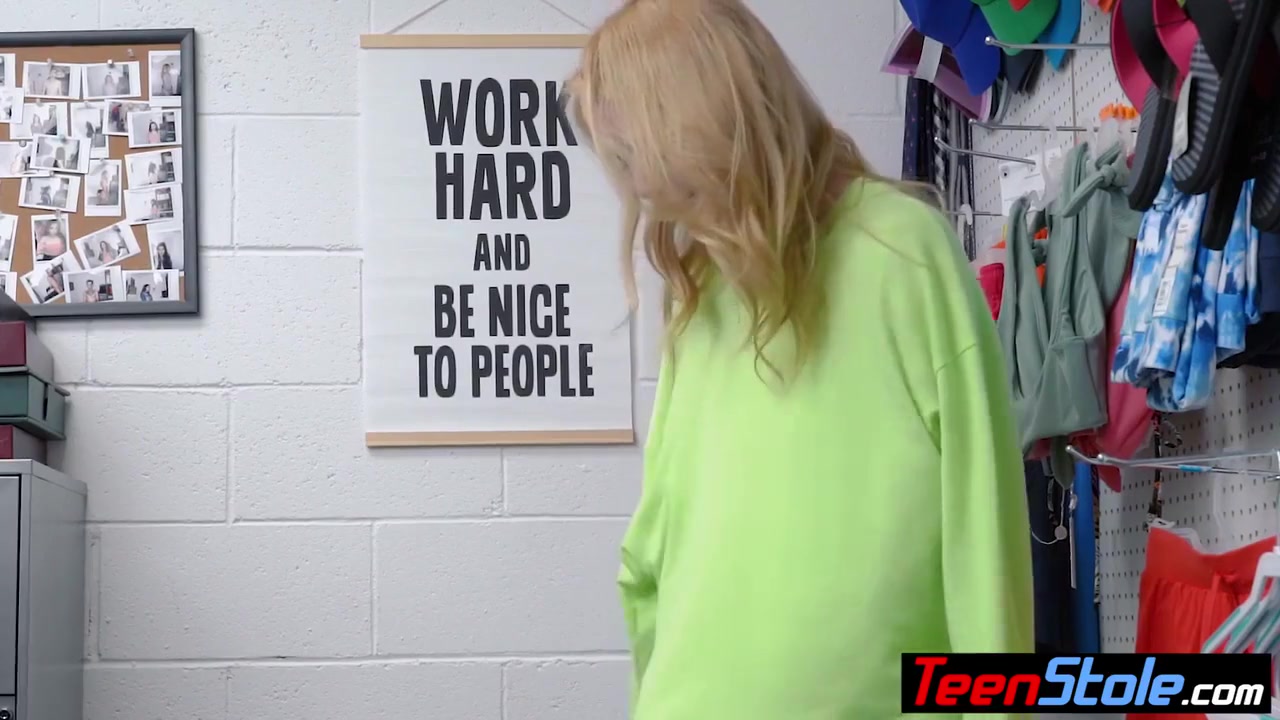 Nikole Nash In Scared Blonde teen 18+ Thief Punish Fucked By B