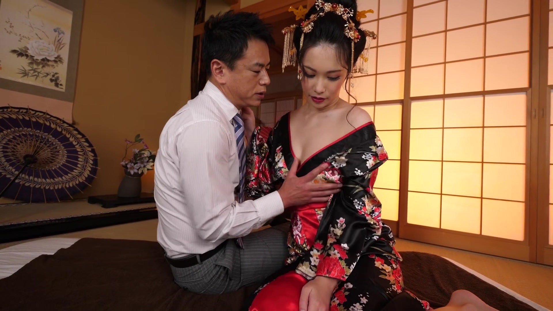 Mina Asahi Japanese Anal Geisha Anal Fuck And Creampie