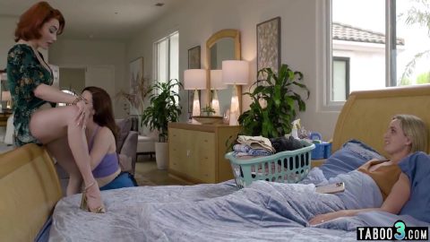 Milf Cleaning Lady Fulfill A Redhead Trannys Sexual Needs - Nicole Vaunt, Ariel Demure And Charlie Forde