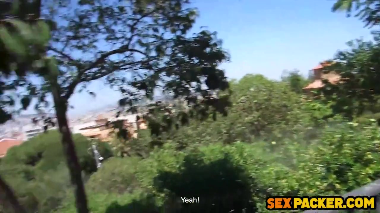 Blonde Babe Bj And Anal Outdoor In Barcelona With Facial Cumshot