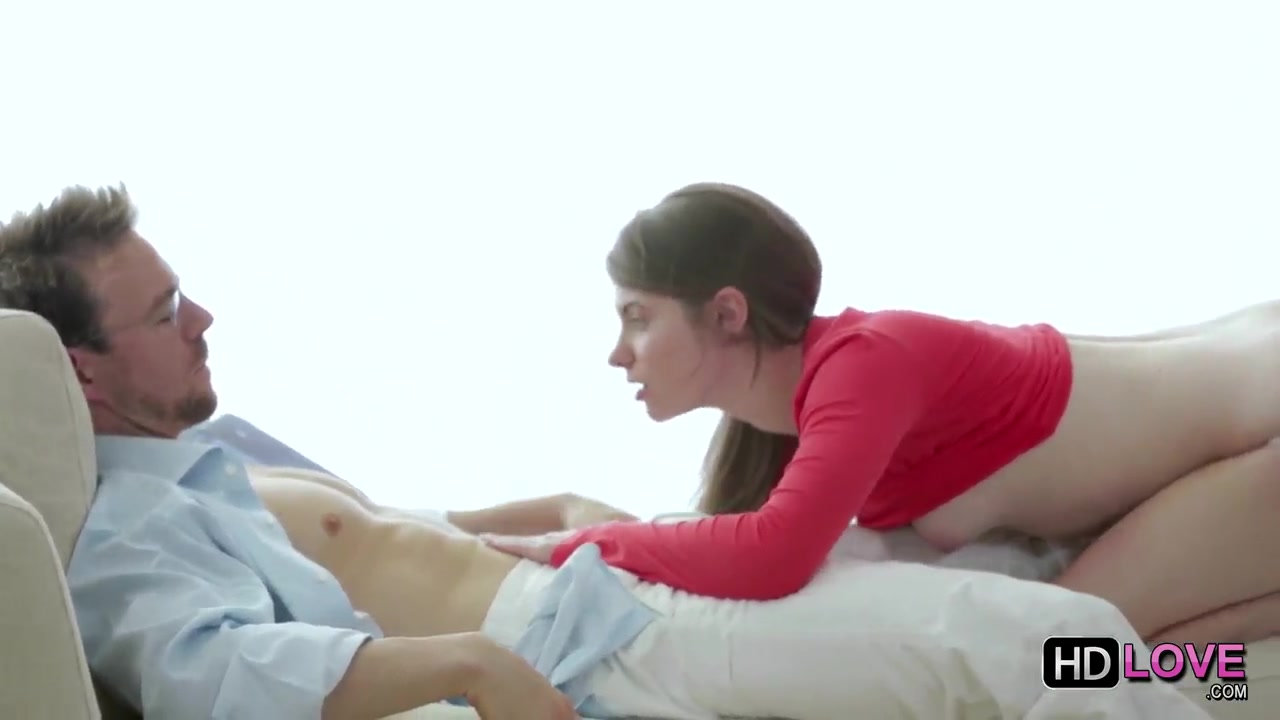 Cute girl plays with penis before getting licked