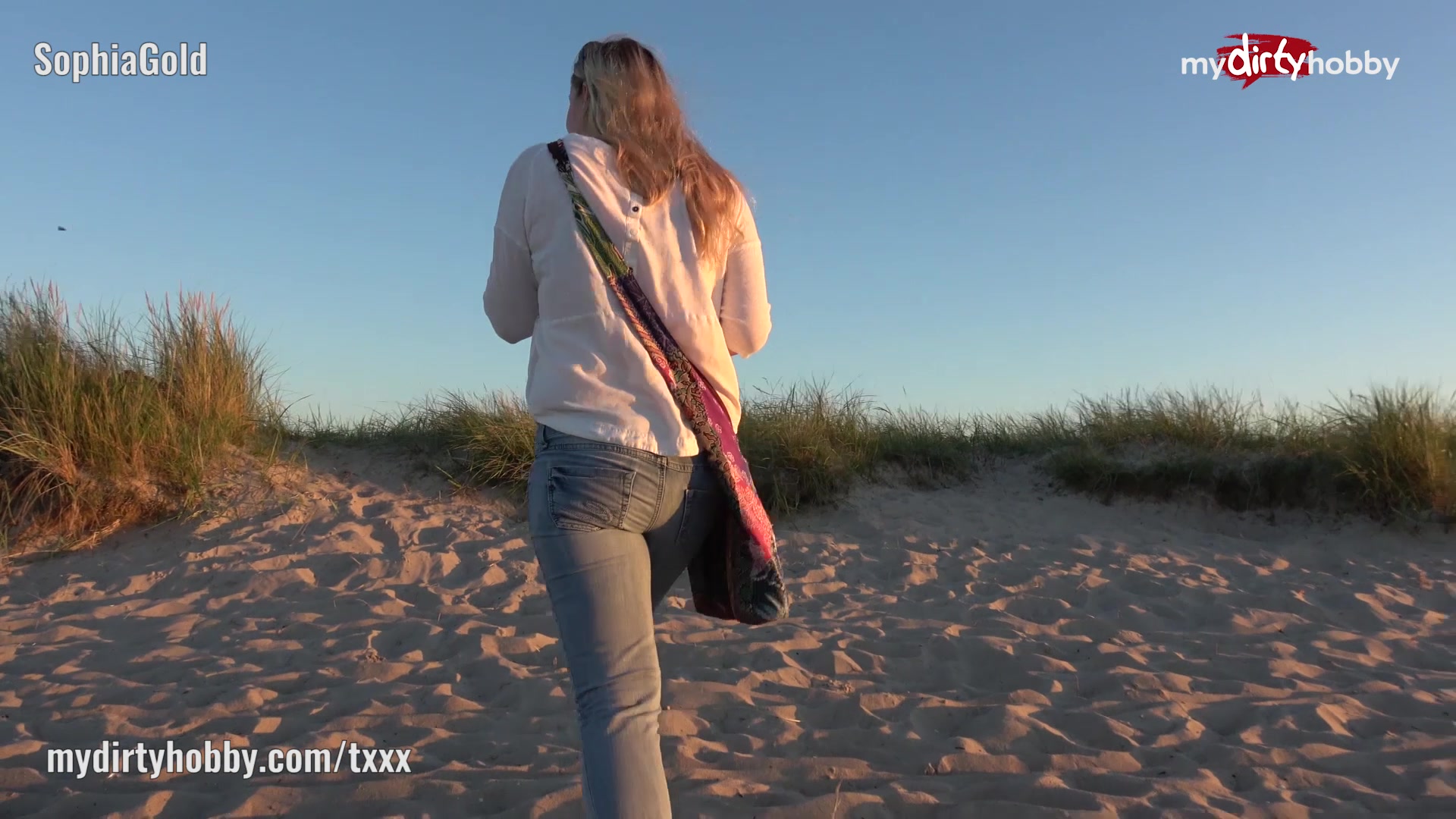My Dirty Hobby - Hot public blowjob on the beach