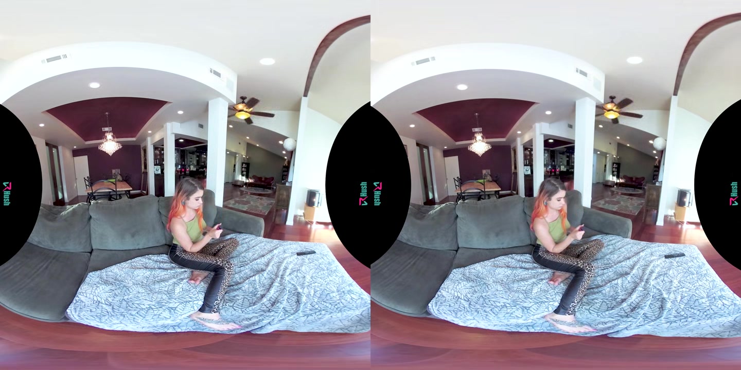 VRHUSH Jillian Janson and Pamela Morrison have fun with a male sex doll