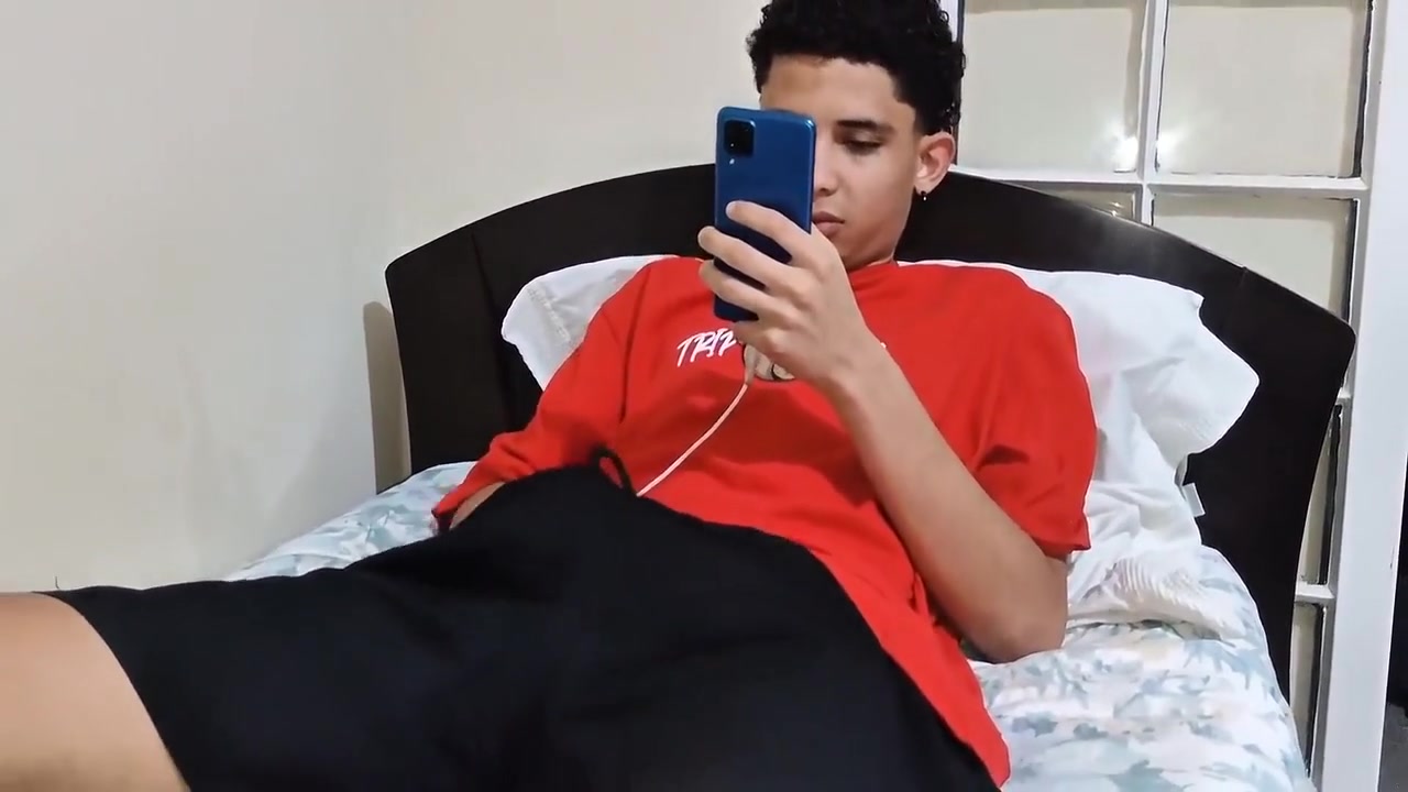 Stepson Hides In Closet To Watch His Hot Stepmom She Finds Out And Fucks Him