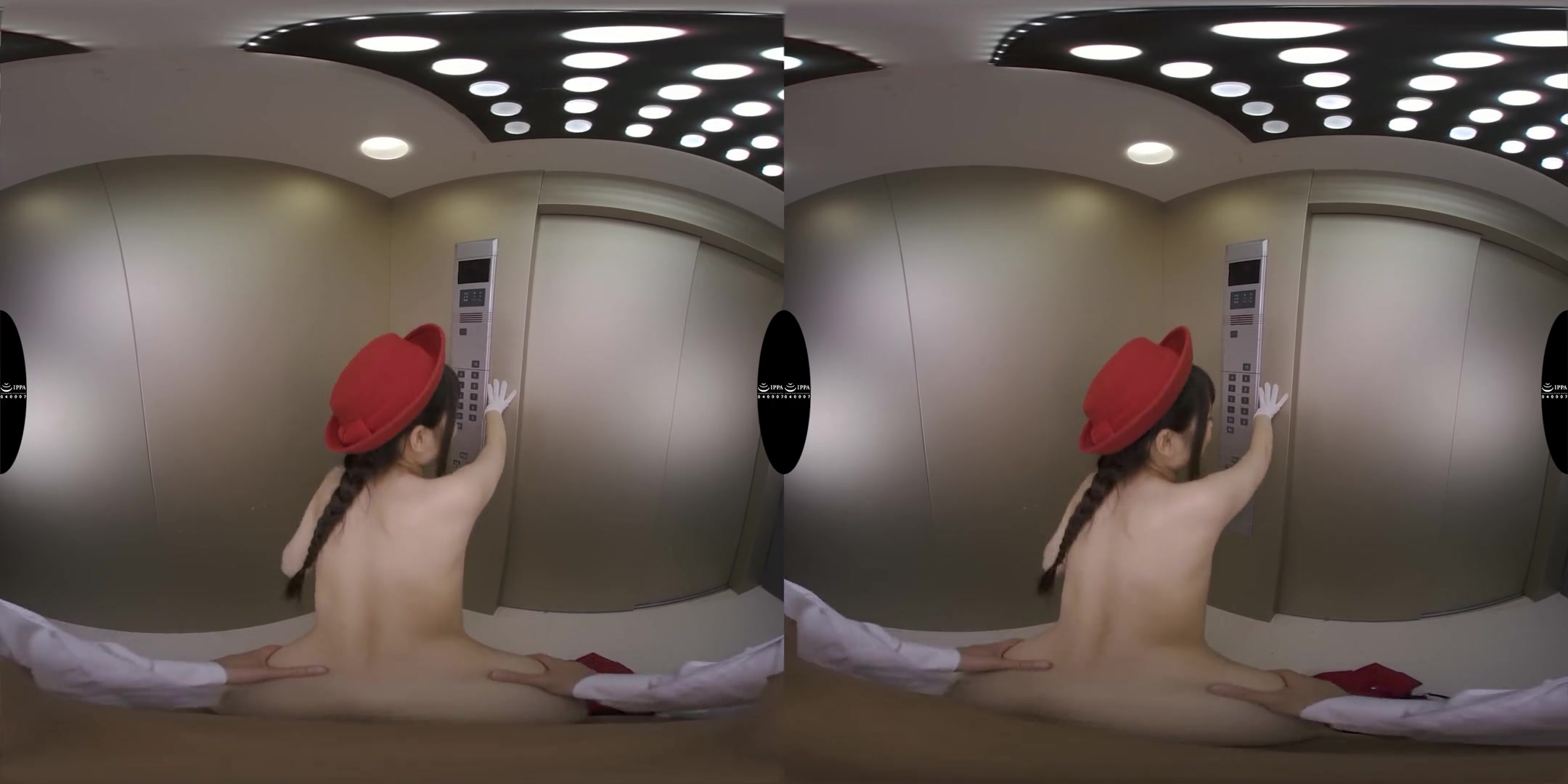 Fucking the Elevator Girl From Behind While You're Closed in with Her - Petite Asian Hardcore