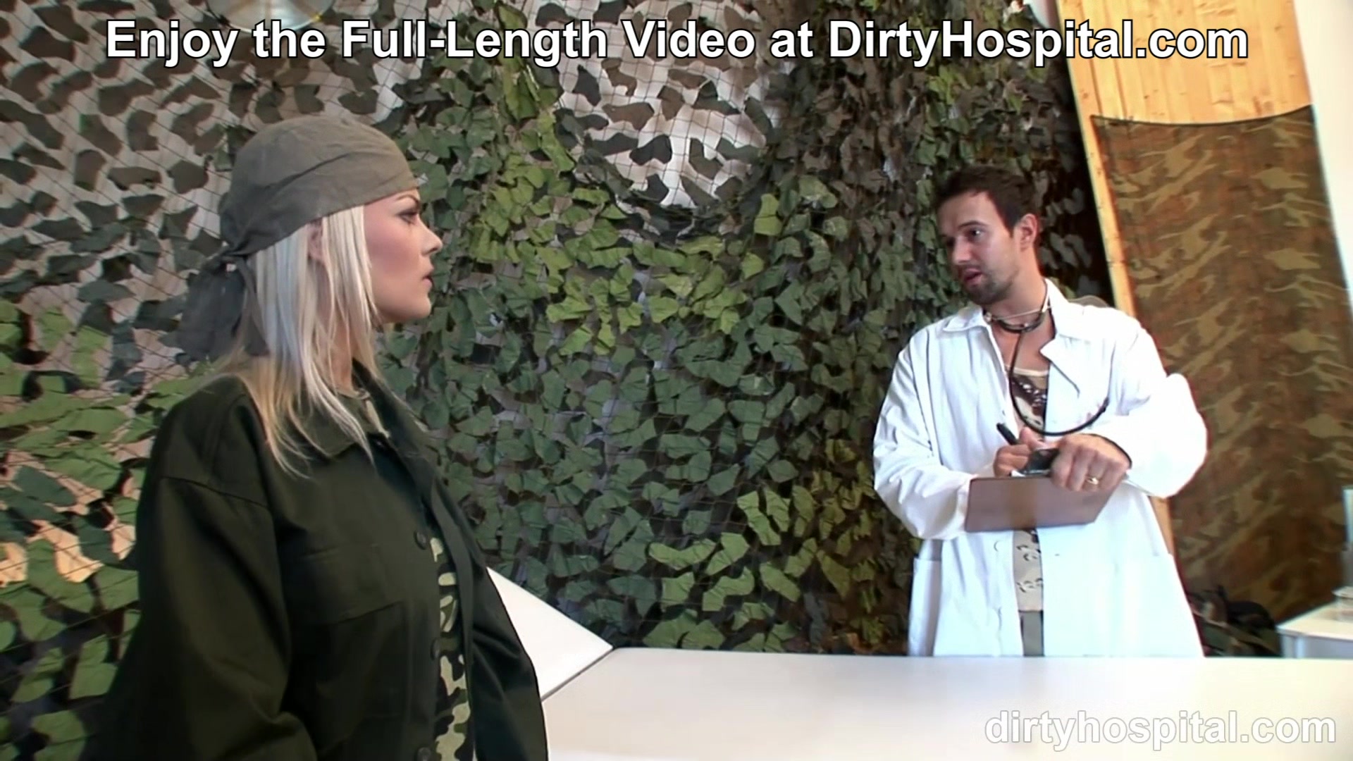 Routine Check-Up before Enrolling to the Army with Jasmine Rouge and Titus Steel for DirtyHospital