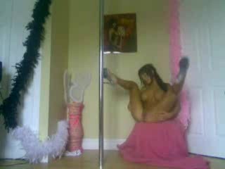 Thai brunette with huge tits stripping for all the boys out there