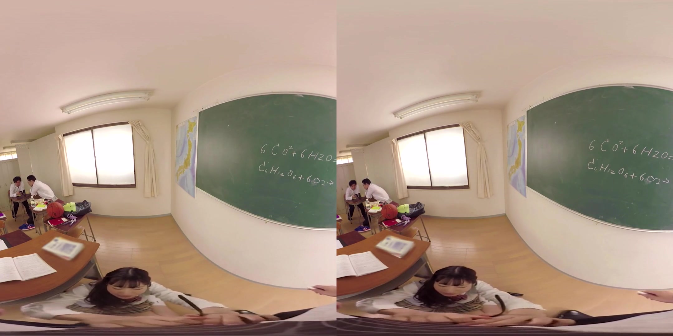 Ai Hoshina in Ai Hoshino Teasing Teacher Leads to Classroom Creampie 1 - WAAPVR