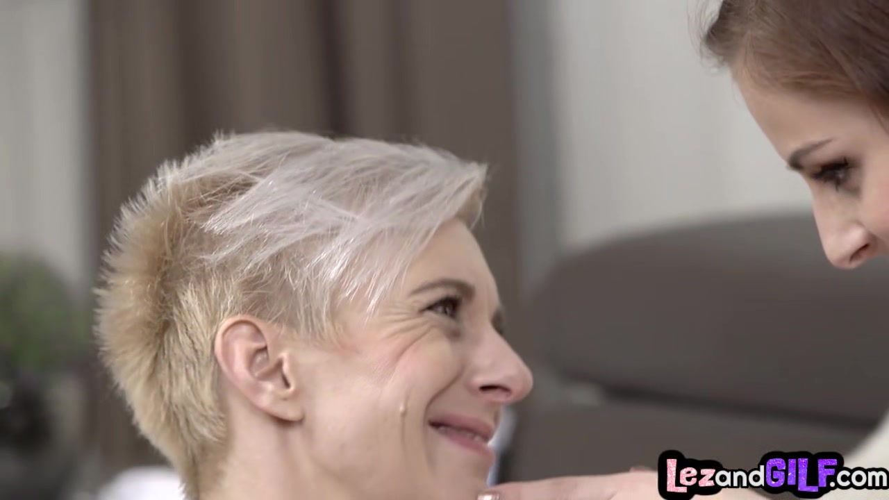 horny granny anallicking her lez bitch