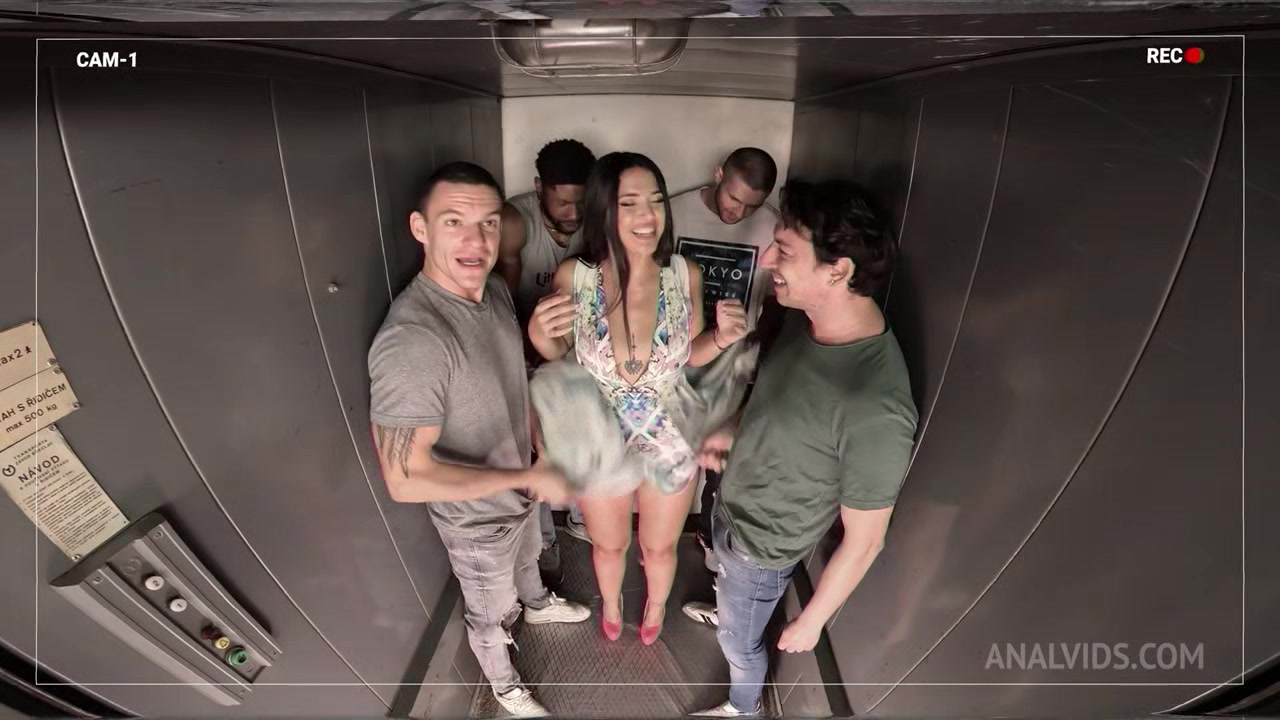 Stuck Elevator, Nuria Millan, 4on1, ATM, Balls Deep, DAP, Extreme