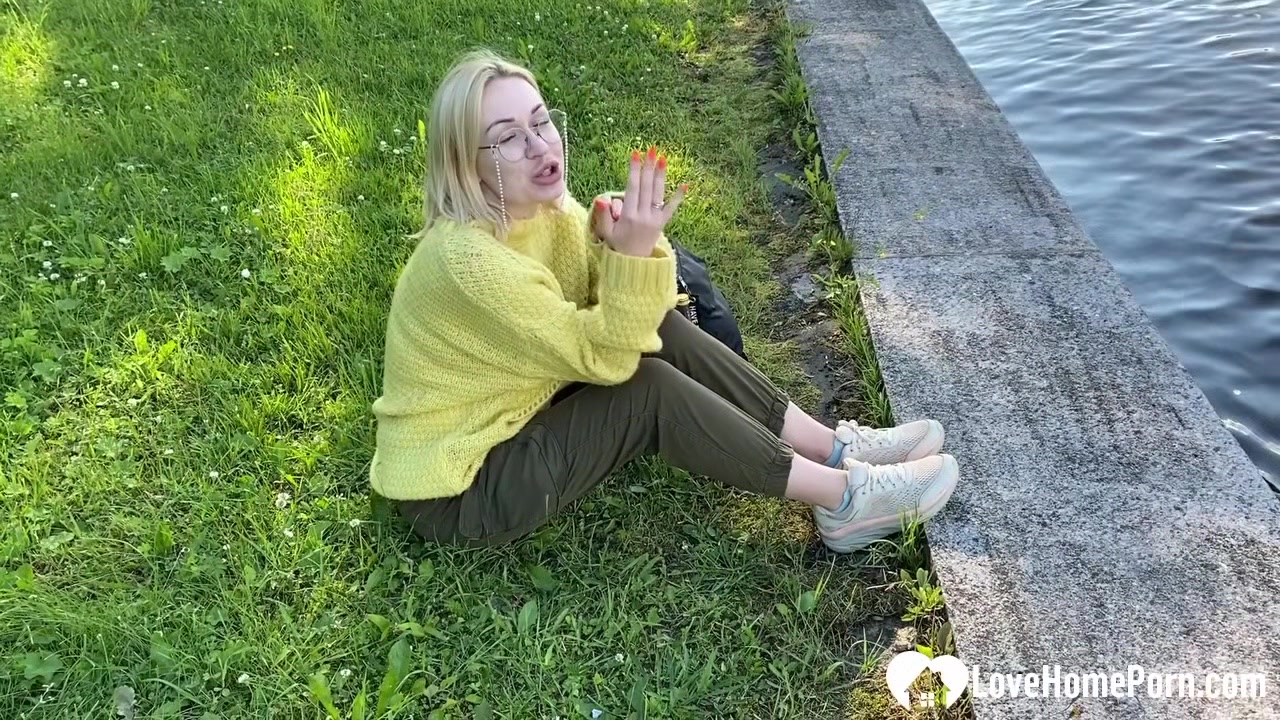 Blonde in the park wanted fresh cock